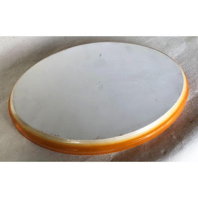 オーバルグラタン皿 31cm皿 小判 茶 特大 盛皿 飾り皿 パーティー皿