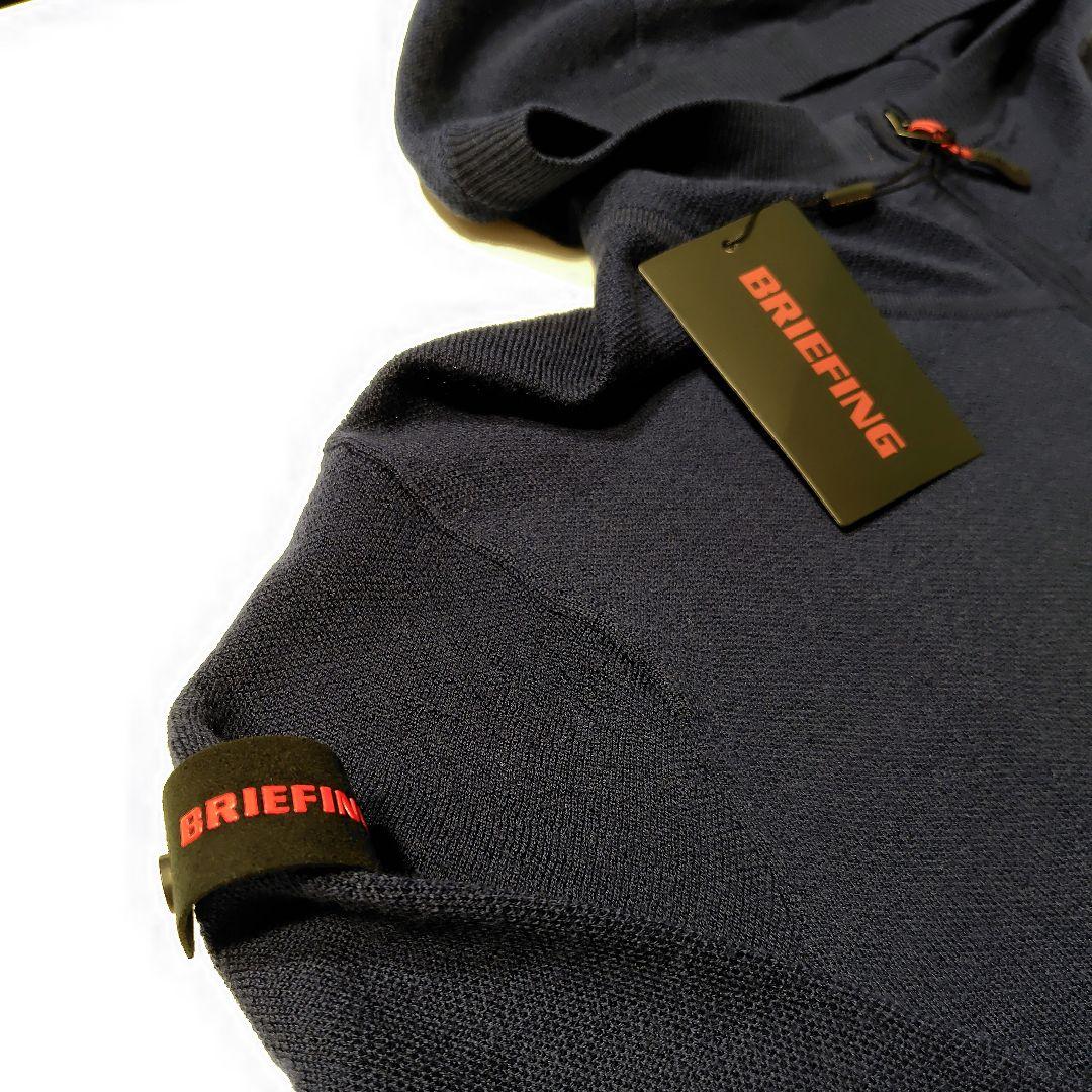 【新品】BRIEFING メリノウール ニットパーカー 40,700円