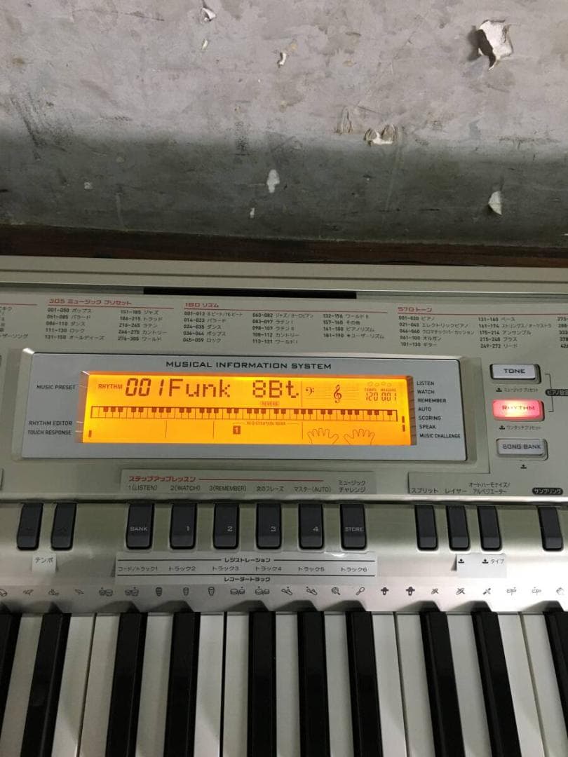 CASIO カシオ WK-200 電子キーボード シンセサイザー 電子ピアノ