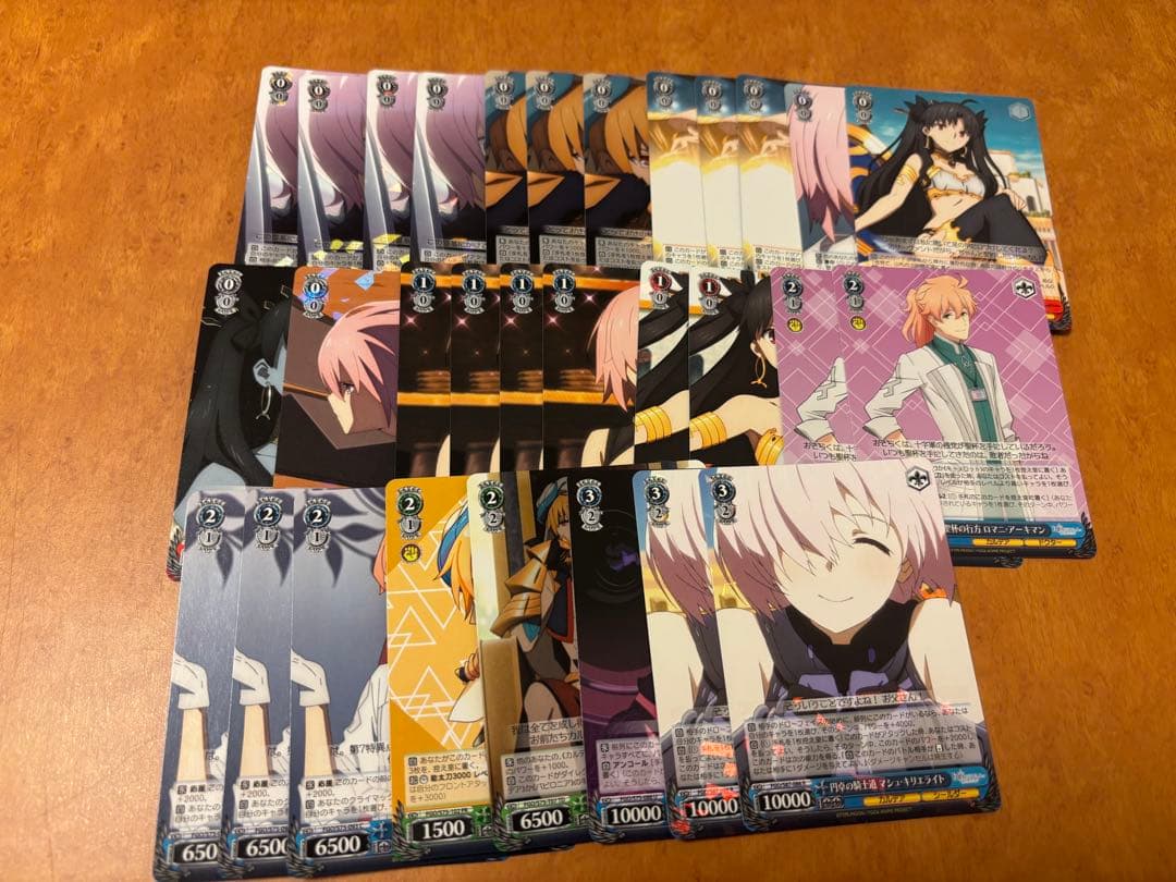 ヴァイスシュヴァルツ　FGO デッキ