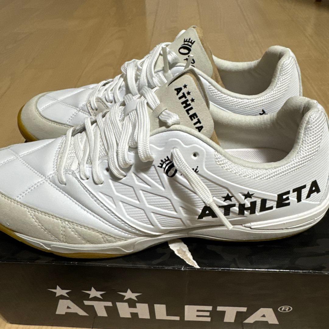 ATHLETA フットサルシューズ ホワイト　27cm