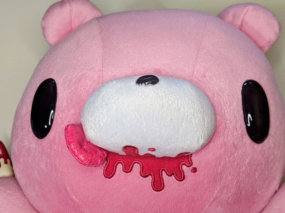 チャックスGPグル～ミ～　ぬいぐるみ　舌なめずり