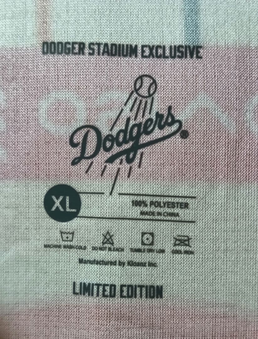 ドジャース　ユニホーム　ジャパンディ　特別　プレミア　XL 匿名配送