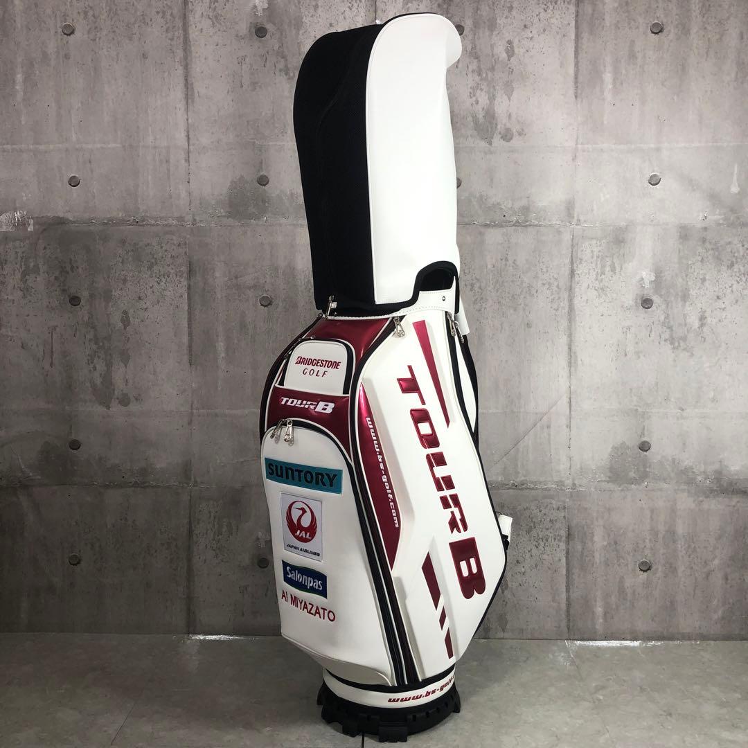 BRIDGESTONE　TOUR B　宮里藍モデル　キャディバッグ　カート式