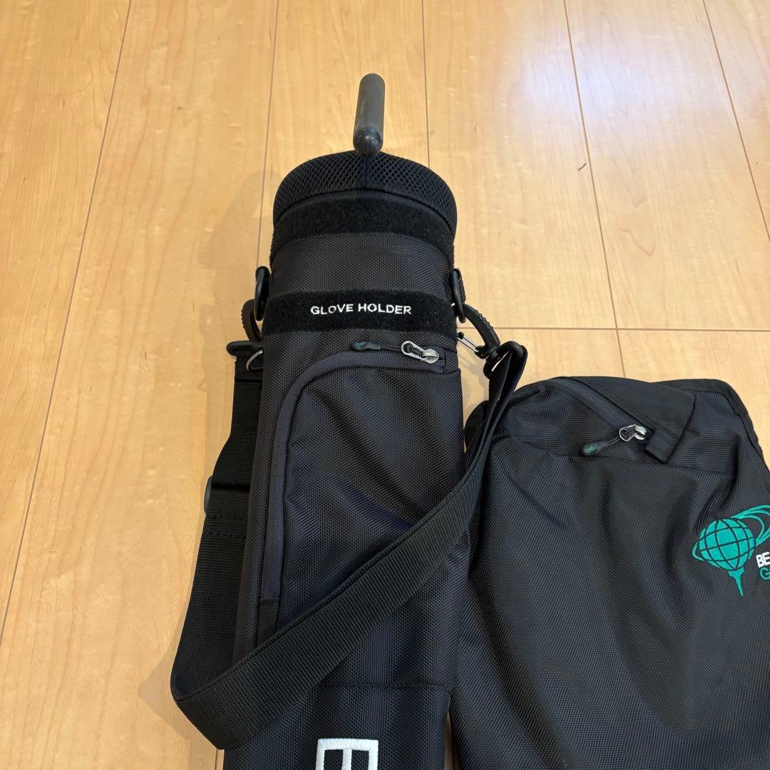 BEAMS GOLF セルフスタンド ゴルフケース キャディバッグ 美品