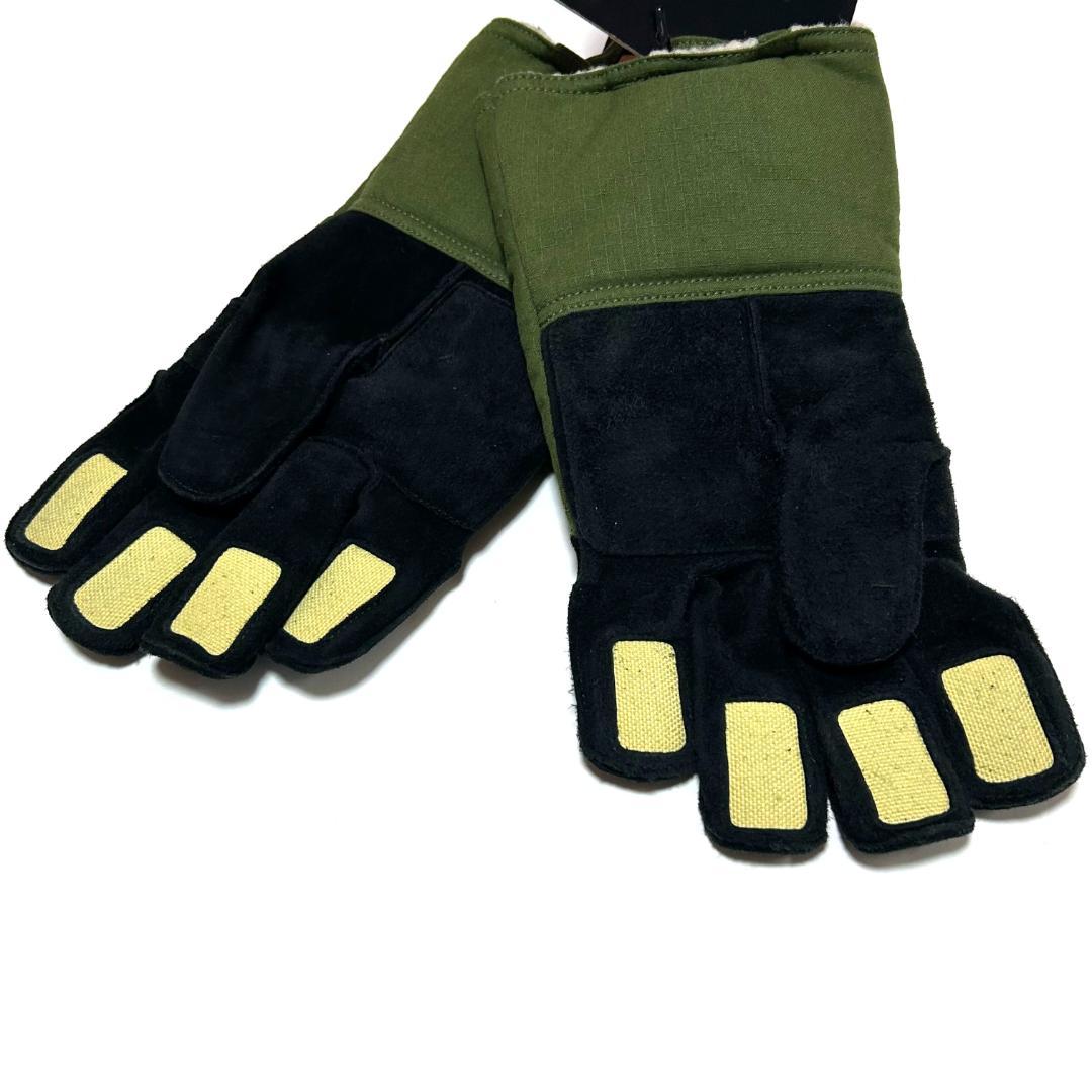 新品　Sサイズ　フィルデンスファイヤーフライ グローブミッド　ブラック　グリーン