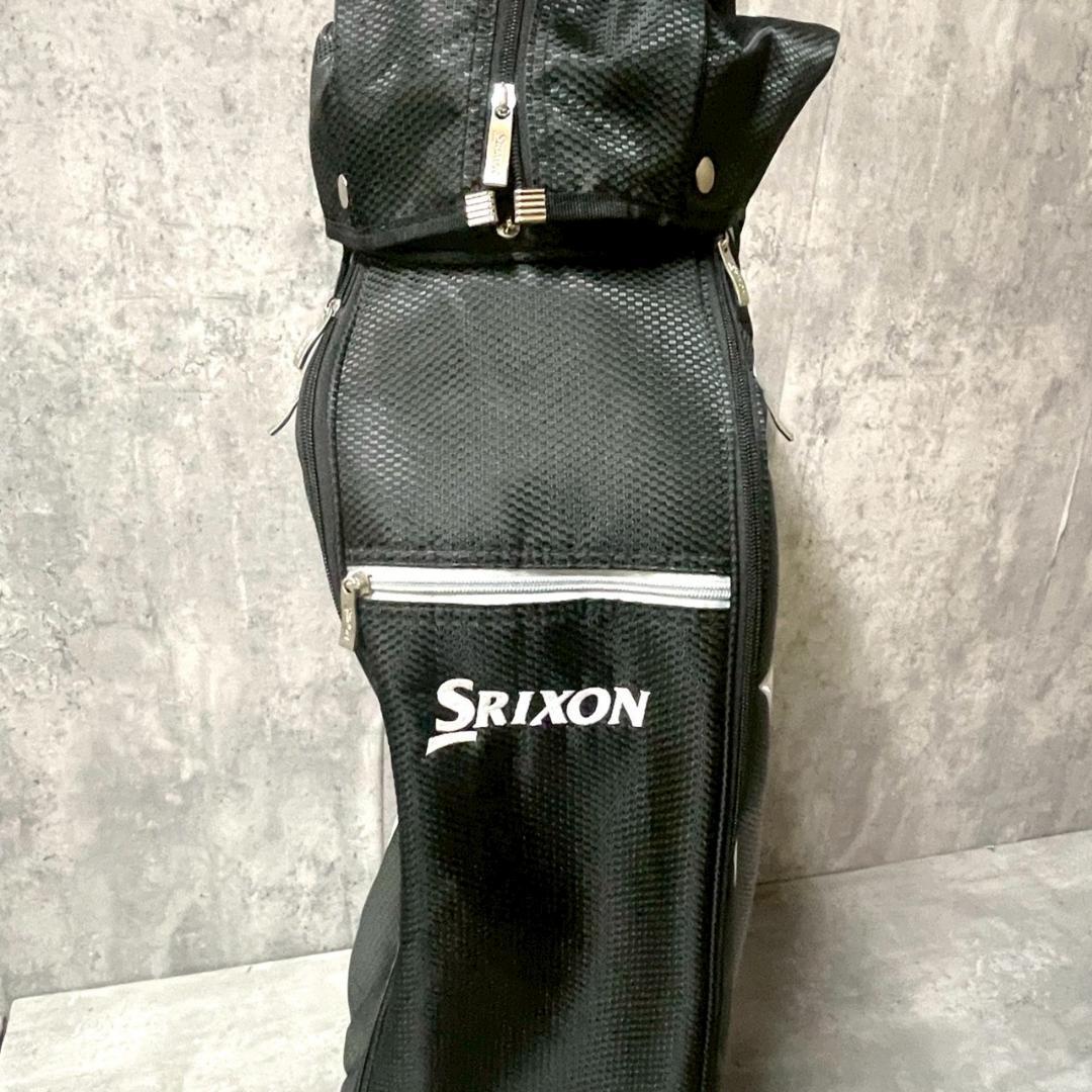 美品 スリックソン SRIXON キャディーバッグ ゴルフバッグ フードカバー