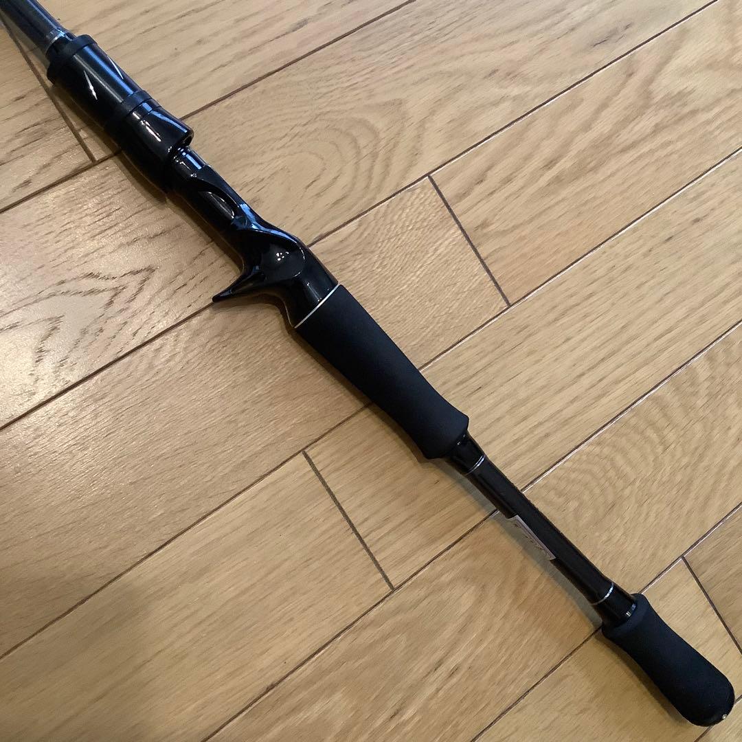 2.4mコンパクトベイトロッド&ベイトリール左ハンドル　ショアジギ　シーバス