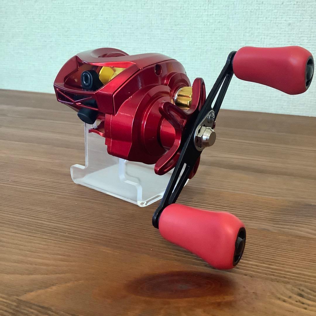 2.4mコンパクトベイトロッド&ベイトリール左ハンドル　ショアジギ　シーバス
