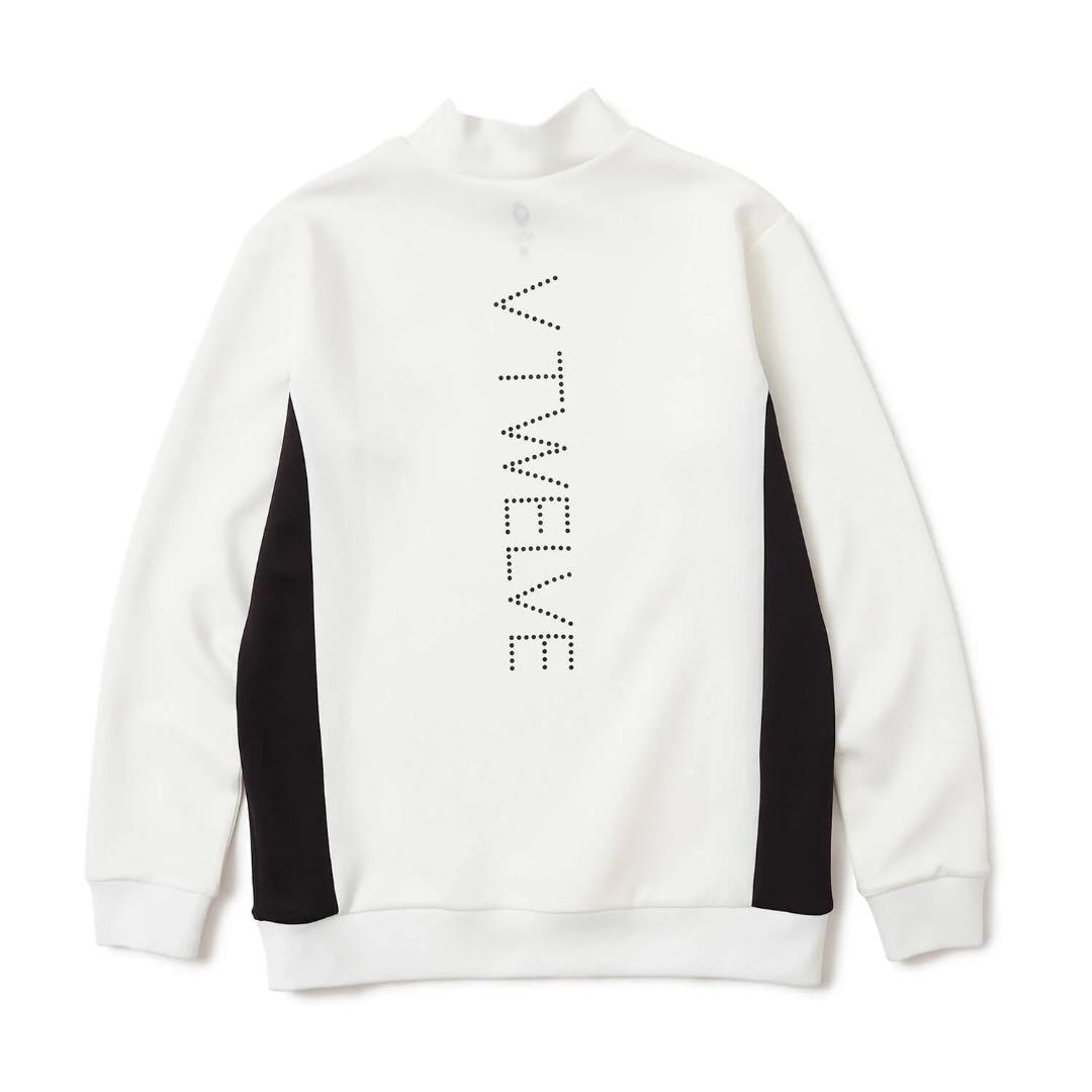 V12 DOT RIB L/S MOCK メンズ モックネック M