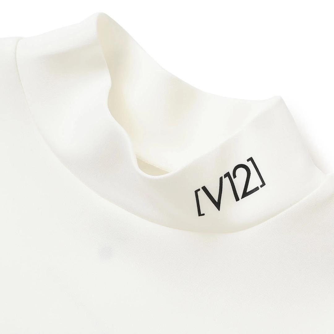 V12 DOT RIB L/S MOCK メンズ モックネック M