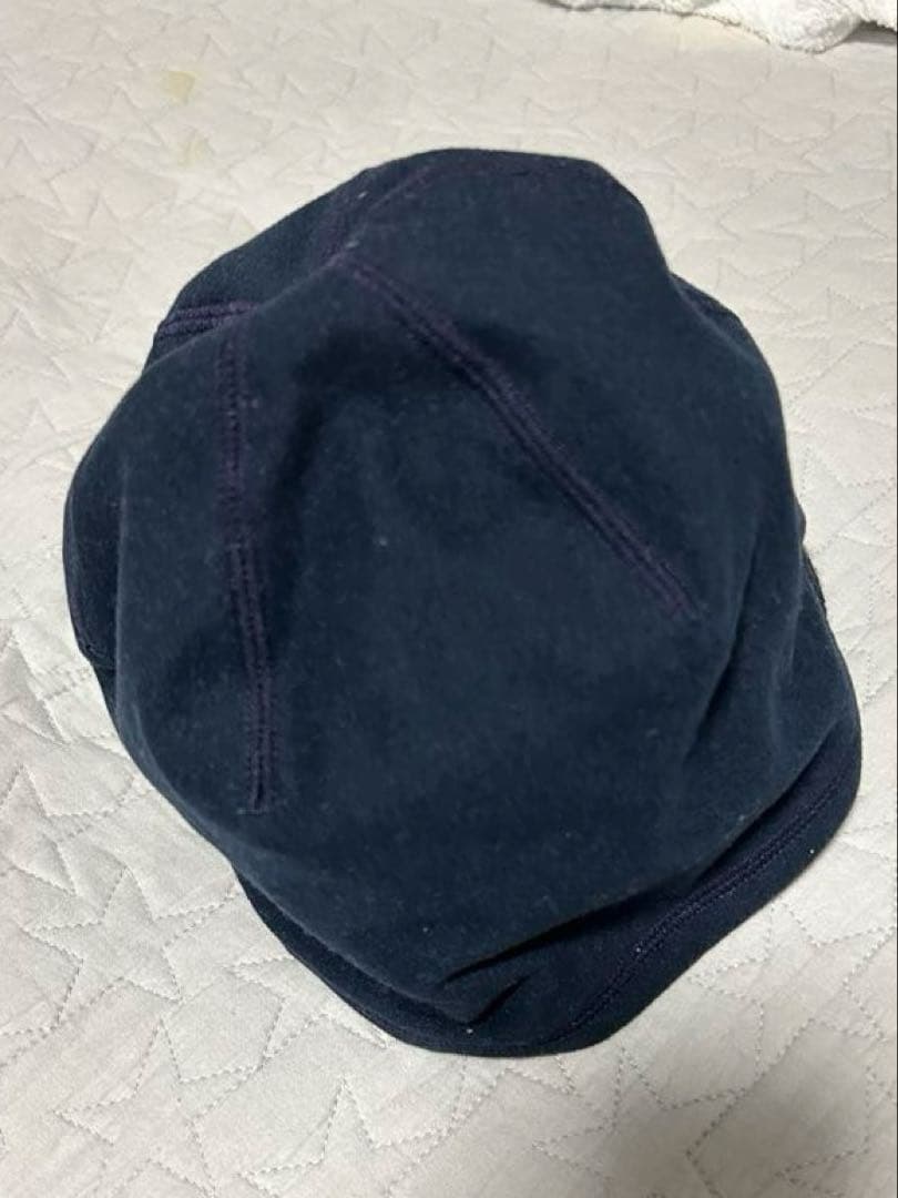 NIKE ナイキ ランニング用　リバーシブルニット帽 ネイビー　レア　ナイキ