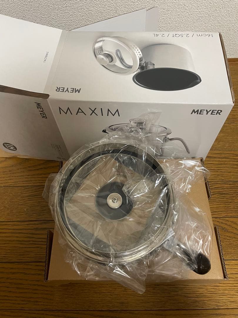 新品未使用　Meyer Maxim 16cm マルチポット
