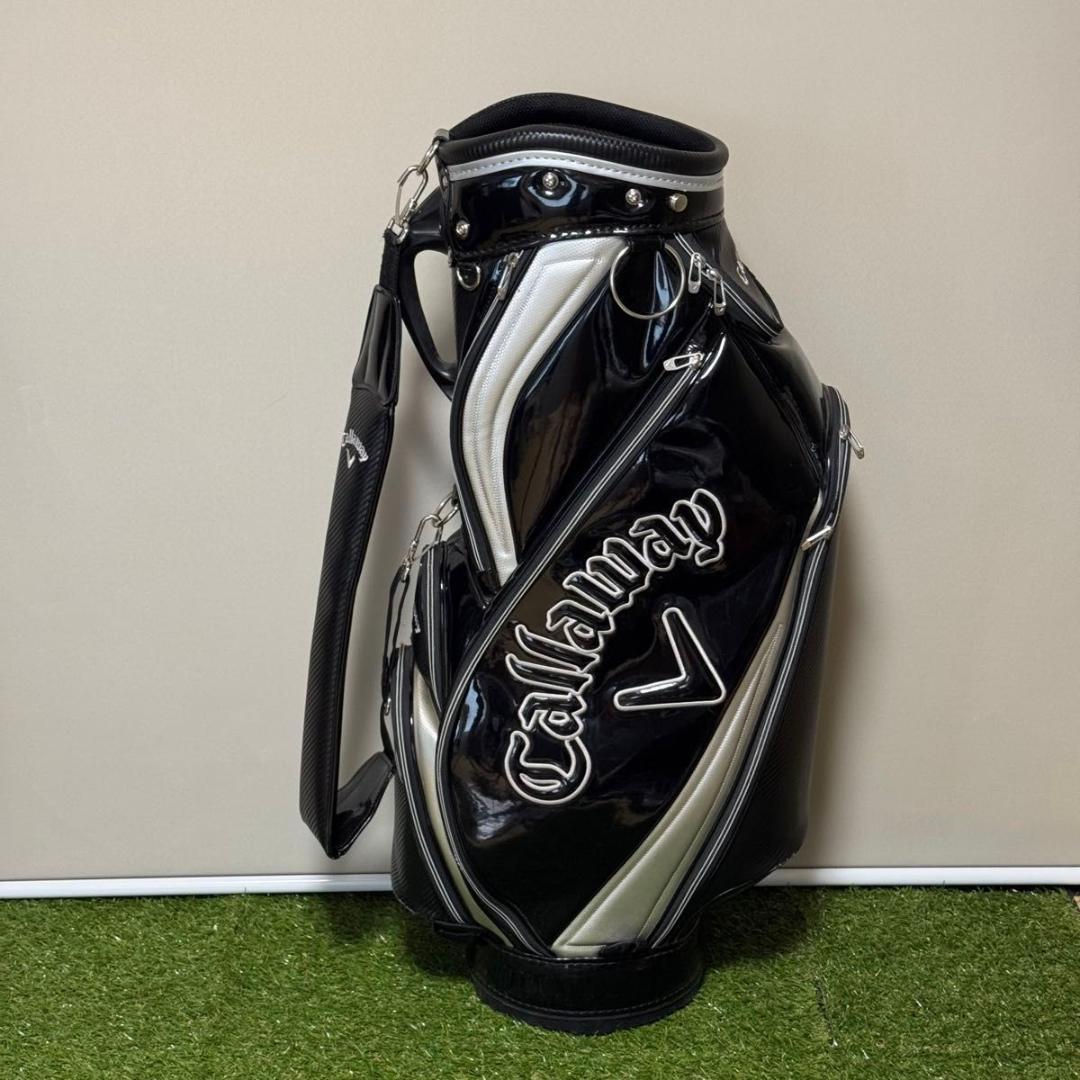 Callaway キャロウェイ キャディバッグ ゴルフバッグ ゴルフ エナメル