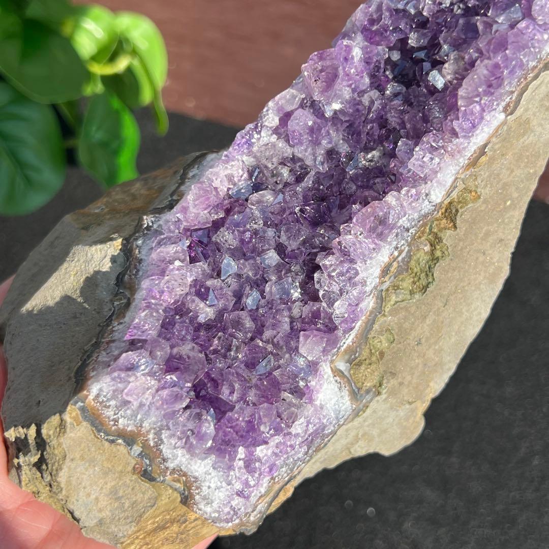 ウルグアイ産 アメジスト クラスター 紫水晶 天然石 パワーストーン 原石