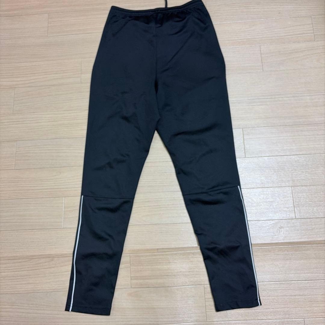 美品 ナイキ DRY-FIT ジャージ 上下セット ワンポイント ブラック S