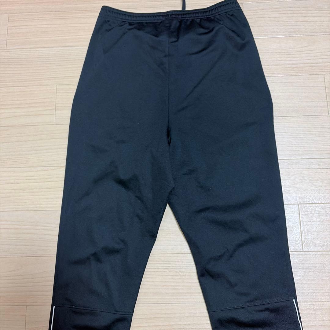 美品 ナイキ DRY-FIT ジャージ 上下セット ワンポイント ブラック S