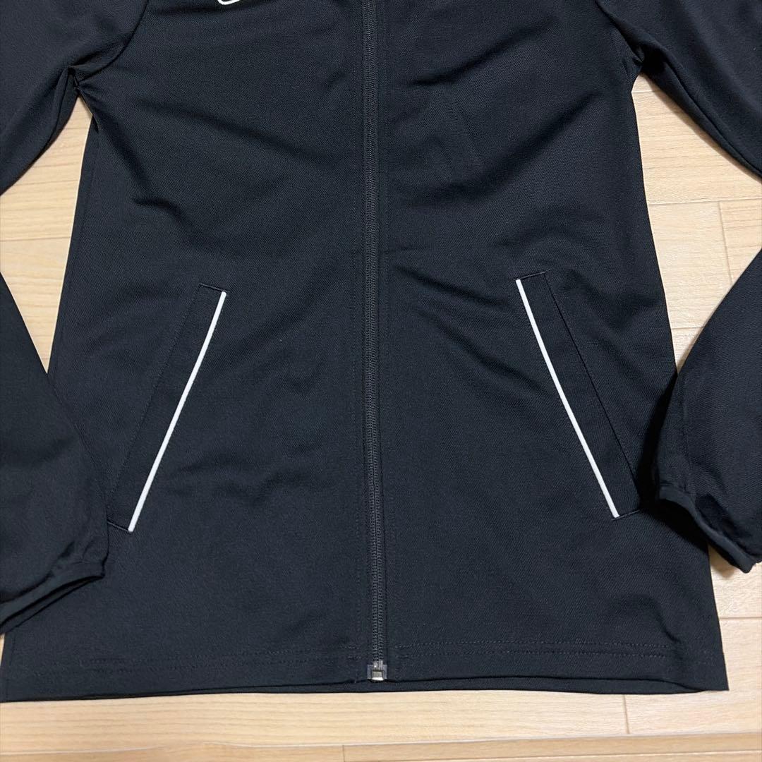 美品 ナイキ DRY-FIT ジャージ 上下セット ワンポイント ブラック S