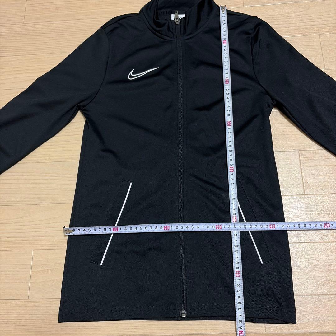 美品 ナイキ DRY-FIT ジャージ 上下セット ワンポイント ブラック S