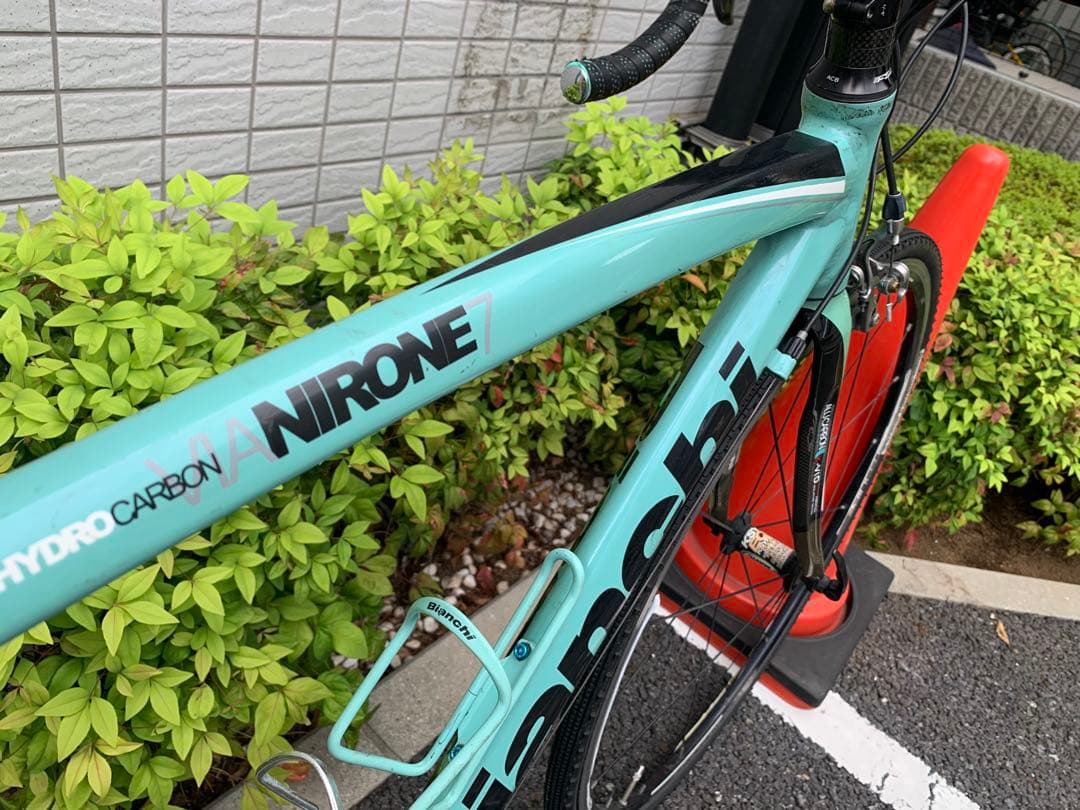 Bianchi VIANIRONE 7 105 C2C ロードバイク チェレステ
