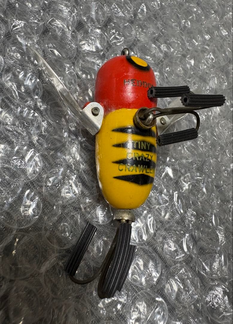 オールドヘドン　タイニークレイジークローラー　的目　希少カラー　HEDDON