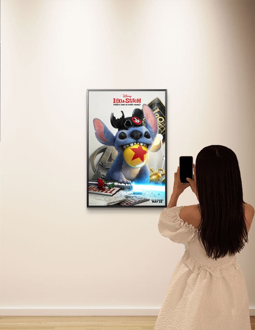 *非販売品*映画館用ポスターUS版:リロ＆スティッチ 星つなぎのエリオ