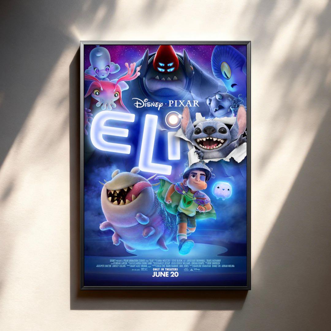 *非販売品*映画館用ポスターUS版:リロ＆スティッチ 星つなぎのエリオ