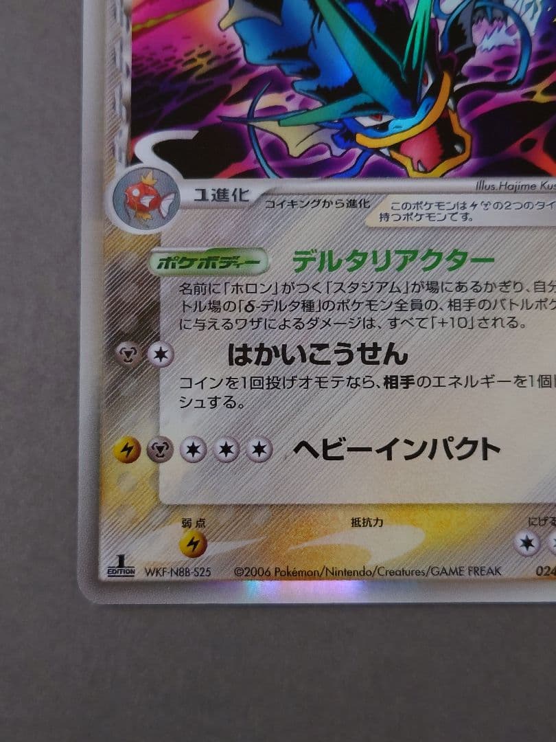 d*2様 ポケモンカードゲーム　ギャラドスδ-デルタ種