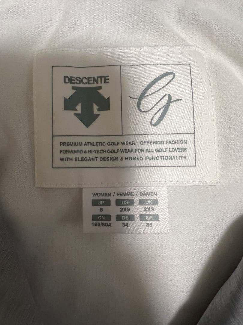 DESCENTE GOLF Sサイズ