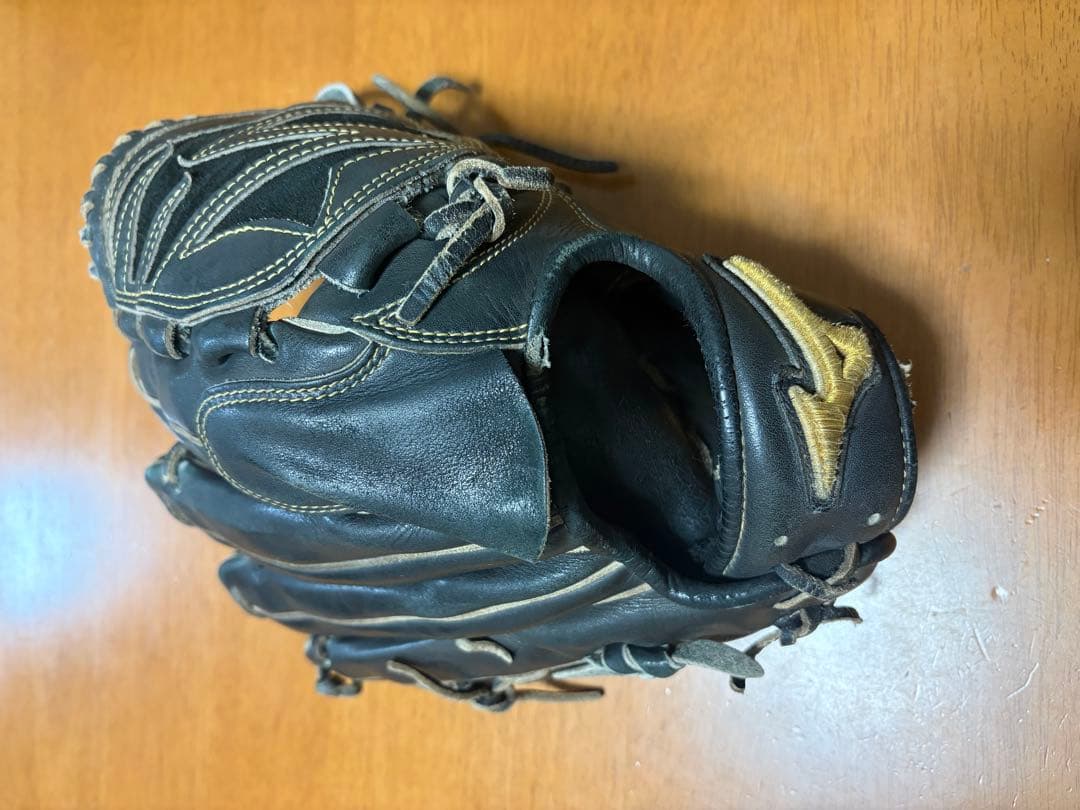 Mizuno Pro 硬式グローブ 黒　ミズノプロ　投手