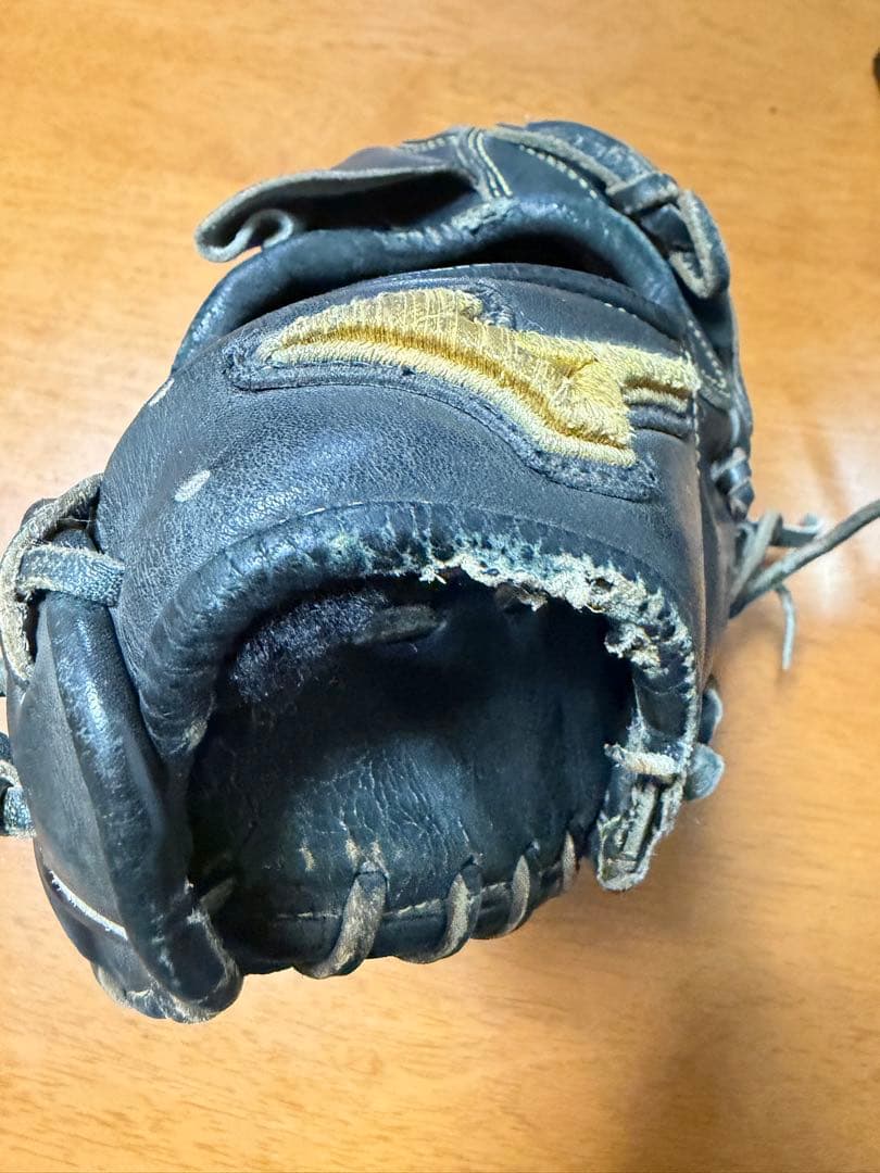 Mizuno Pro 硬式グローブ 黒　ミズノプロ　投手