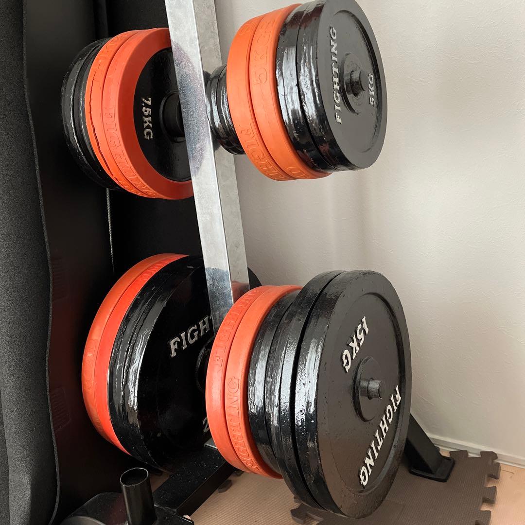 FIGHTING バーベルプレート215kg セット