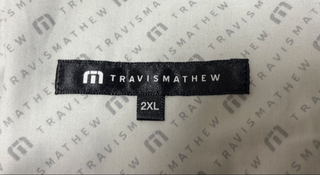 【1回利用】 Travis Mathew ストレートパンツ2XL 黒