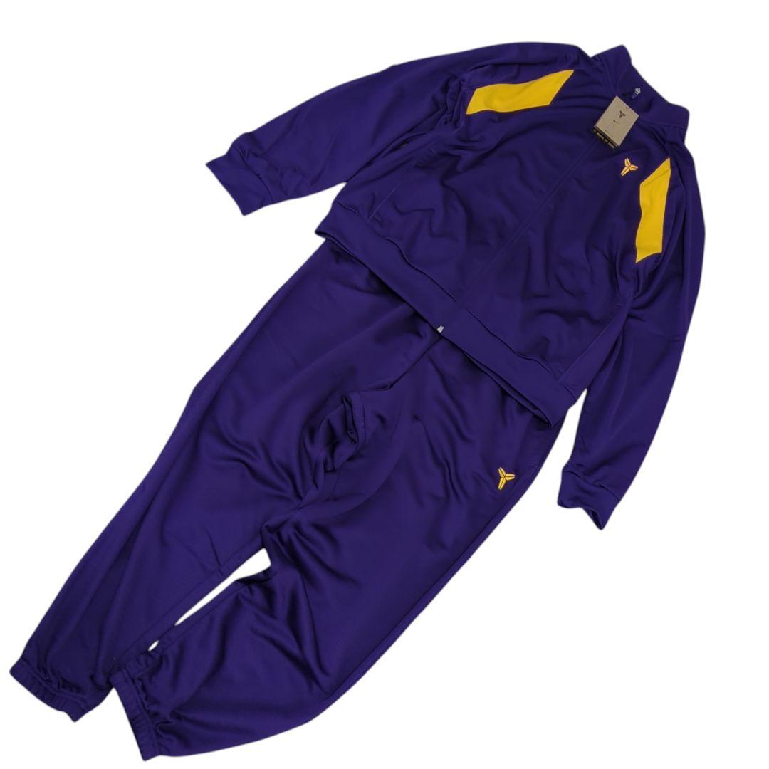 L）NIKE×コービー 上下セットアップ バスケウェア ジャージ パープル紫