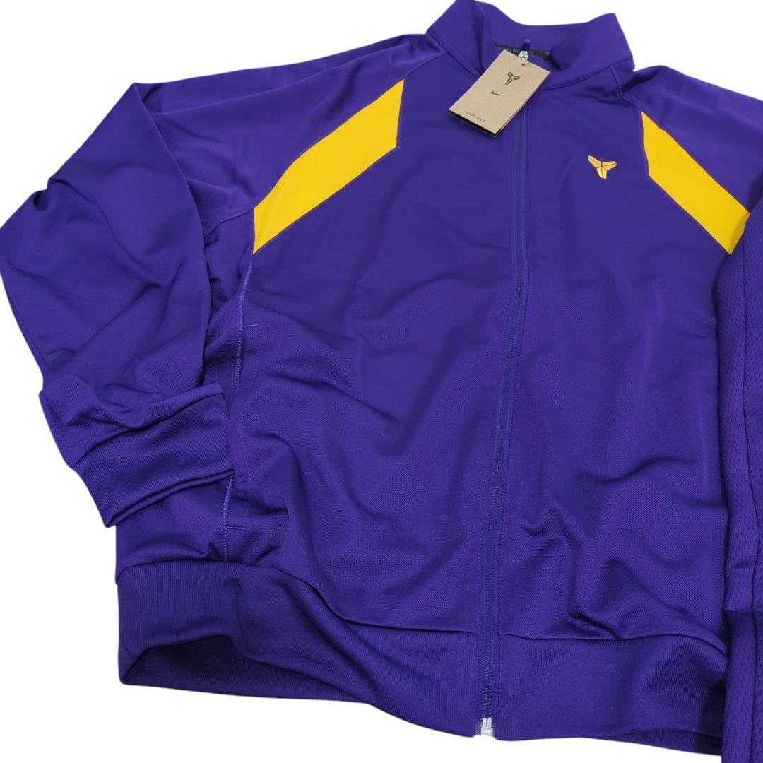 L）NIKE×コービー 上下セットアップ バスケウェア ジャージ パープル紫