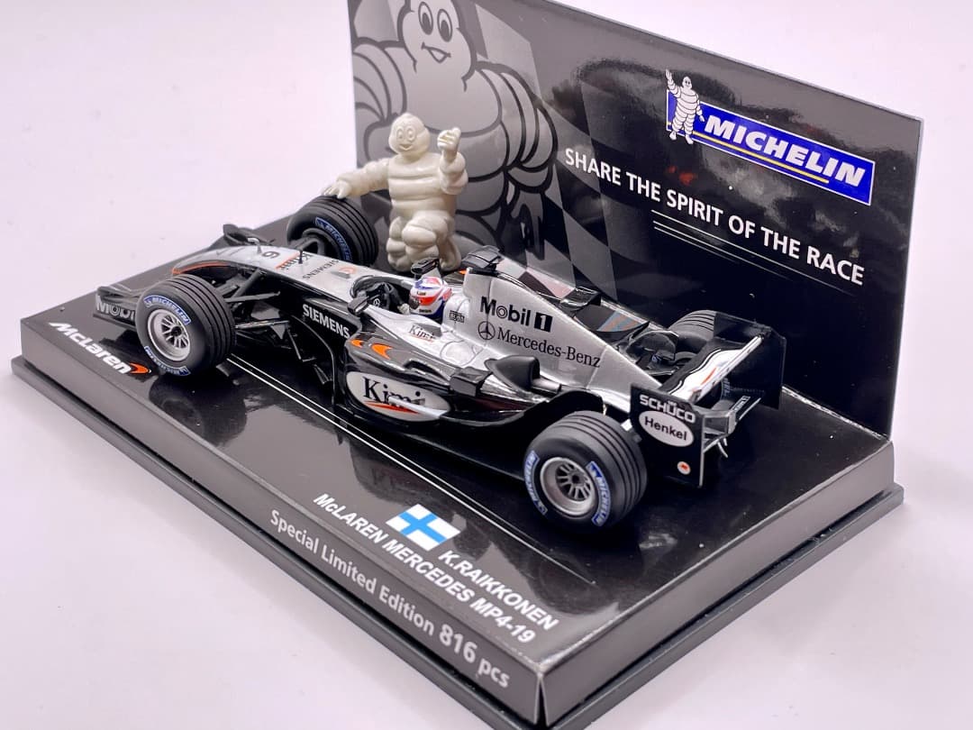 1/43 マクラーレン MP4/19 K.ライコネン ミシュラン仕様