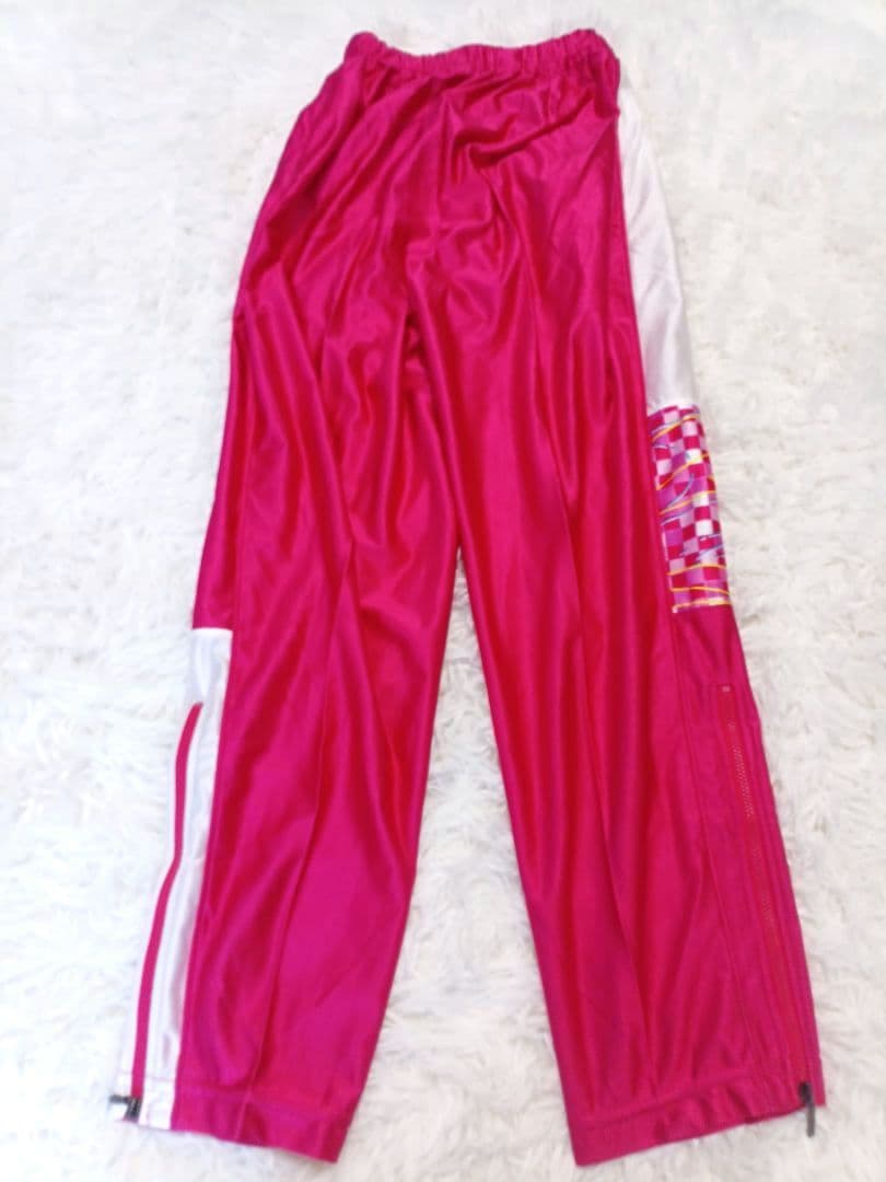 90s アディダス デサント フランス ジャージ セットアップ ピンク S M