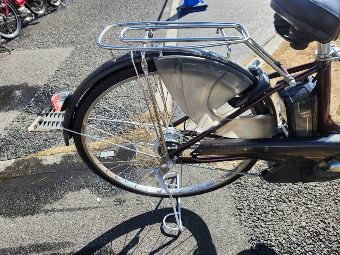 中古YAMAHA電動アシスト自転車　12.3Ah 大阪　055