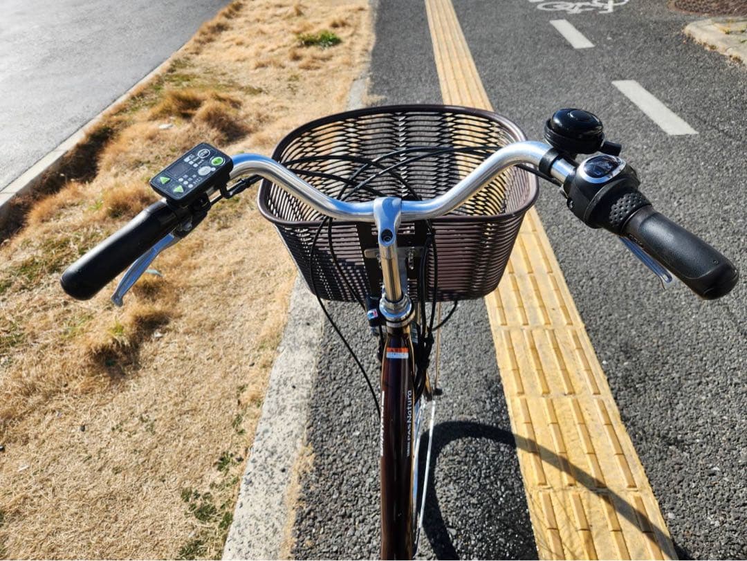 中古YAMAHA電動アシスト自転車　12.3Ah 大阪　055