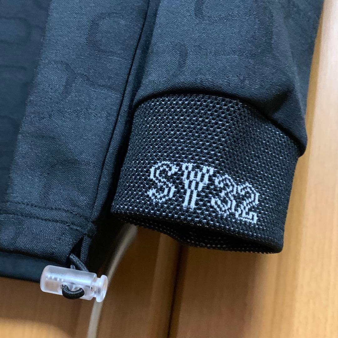 SY32 エスワイサーティトゥゴルフ ★SYG インターロック 長袖シャツ★黒Ｌ