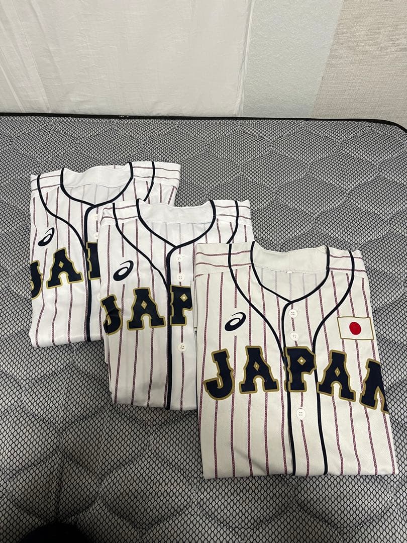 【週末価格】侍JAPAN ユニフォーム 日本代表 プレミア12 3枚セット
