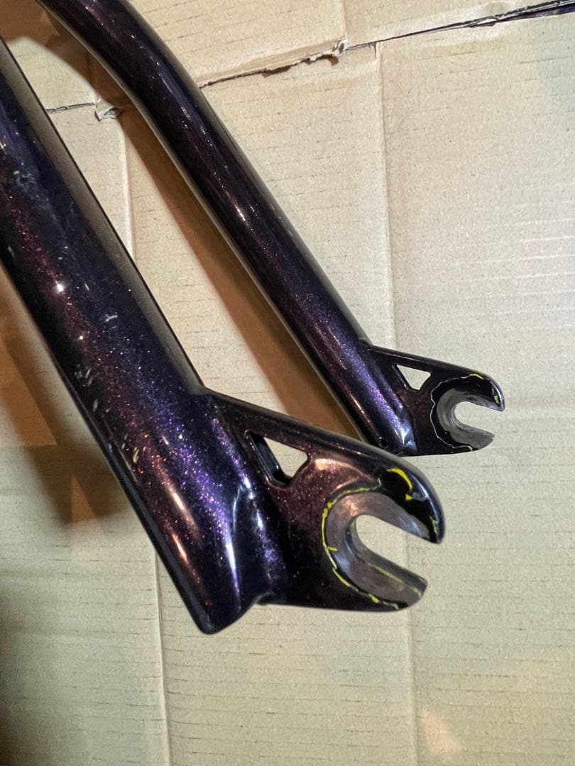 パーツ KINK EMPIRE FORK 32mm Galaxy purple
