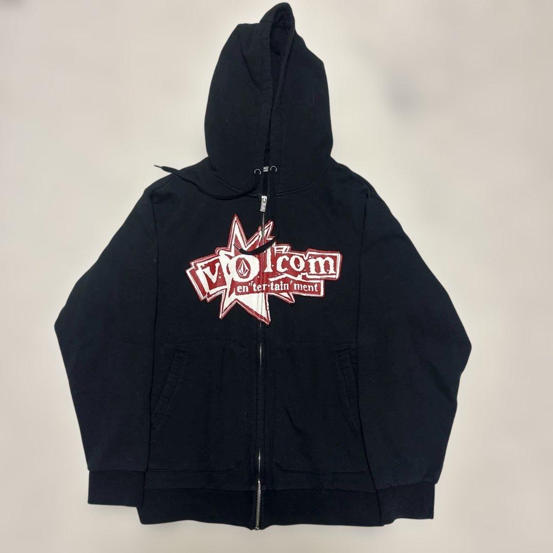 90s volcom ジップパーカー(L) Fti always supreme