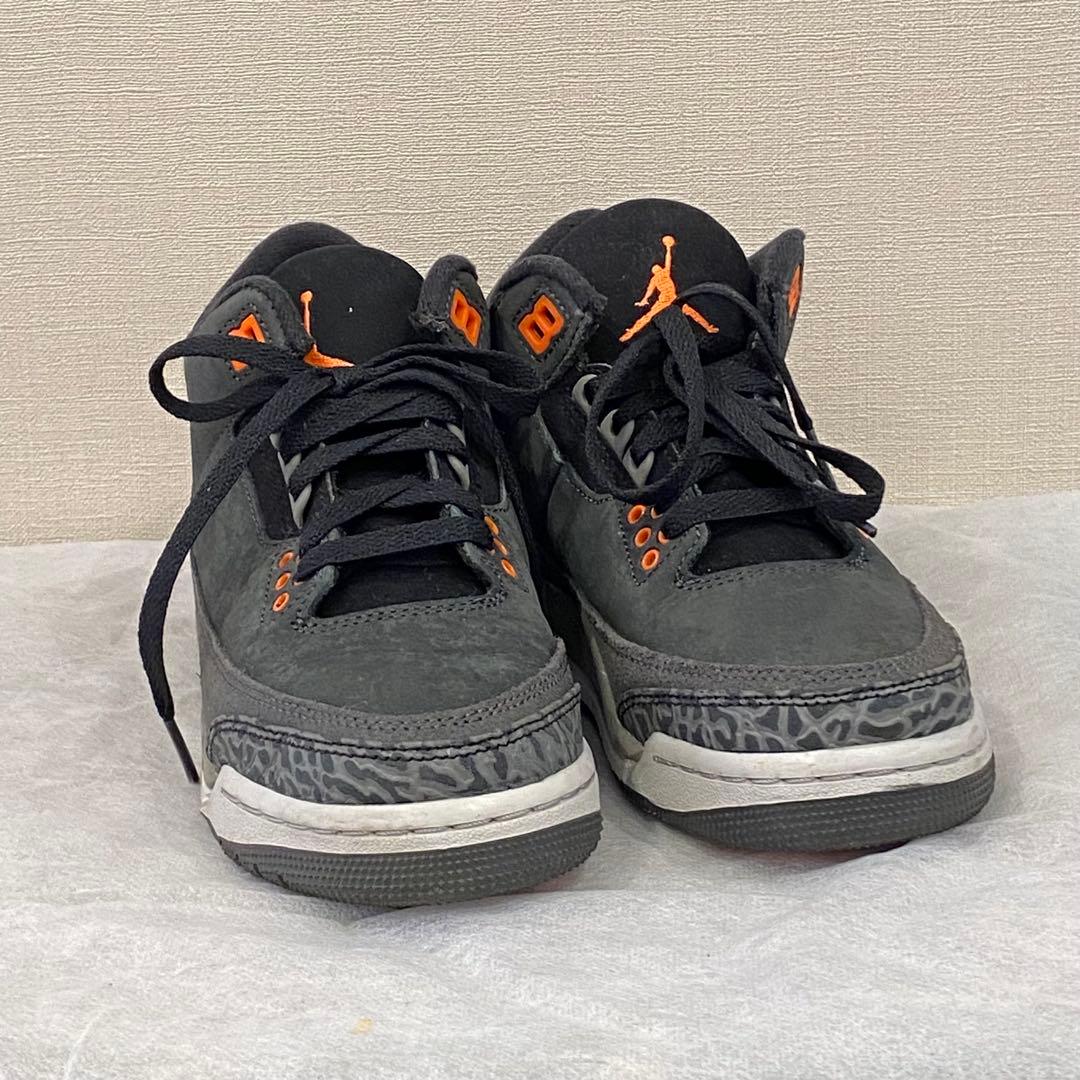 AIR JORDAN 3 ジョーダン ブランド 3 レトロ GS 23 【美品】