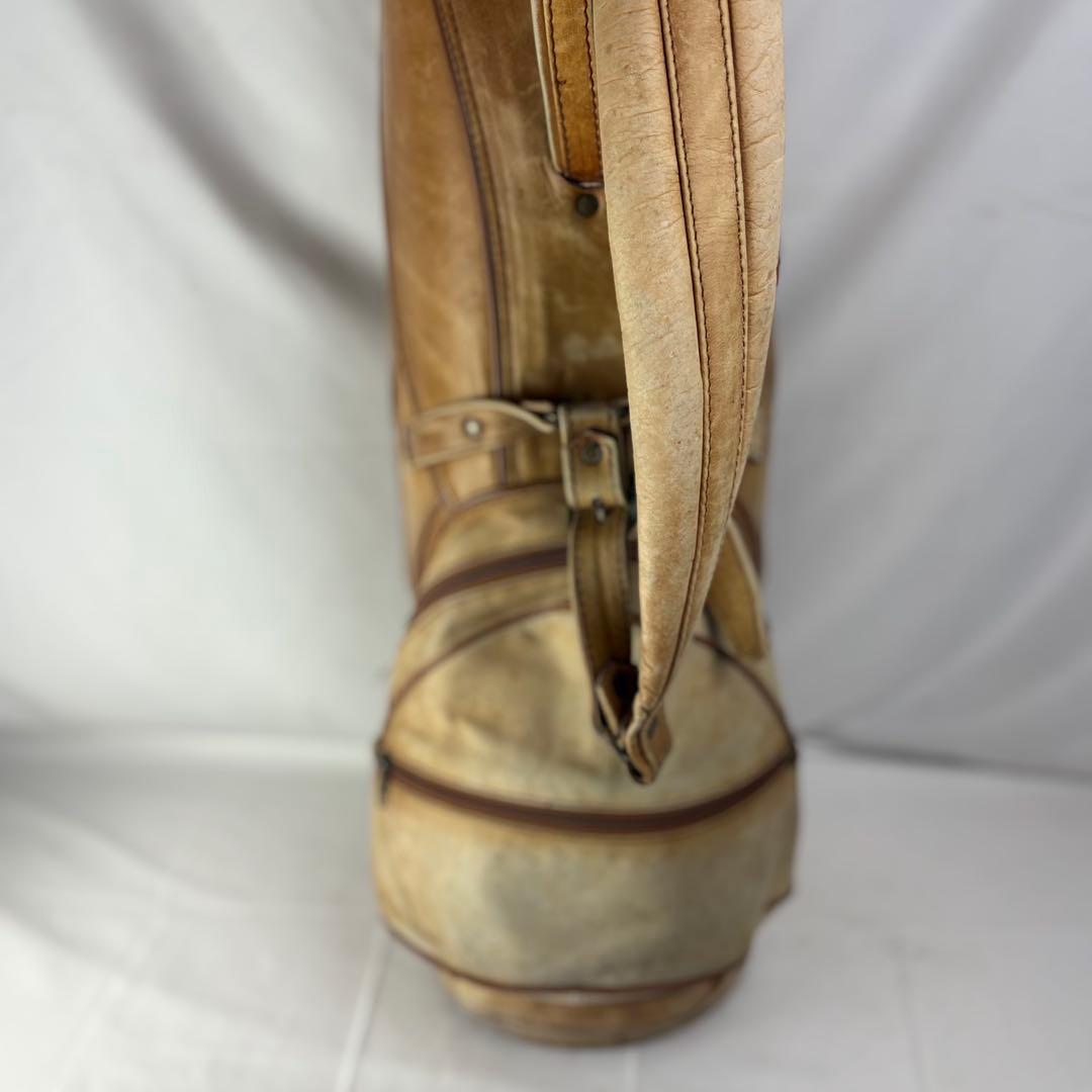 NATURAL LEATHER ナチュラルレザー キャディバッグ ゴルフバッグ