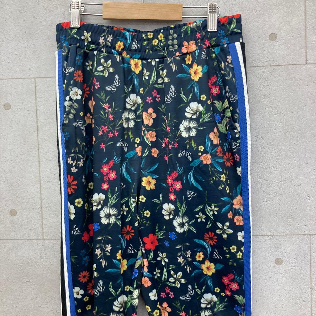 ZARA MAN ザラマン ジャージ上下 セットアップ 総柄 花柄 マルチカラー