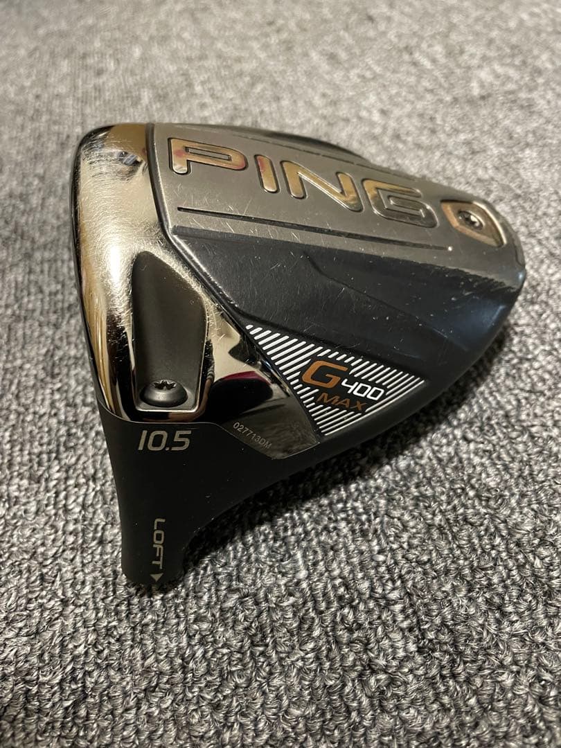 PING G400 MAX 10.5° ヘッドのみ レフティ