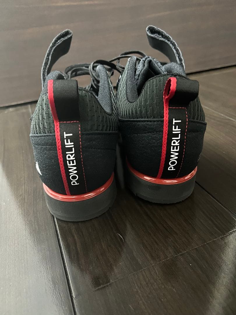 adidas Powerlift ブラック/レッド　27.0cm