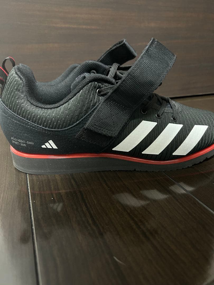 adidas Powerlift ブラック/レッド　27.0cm