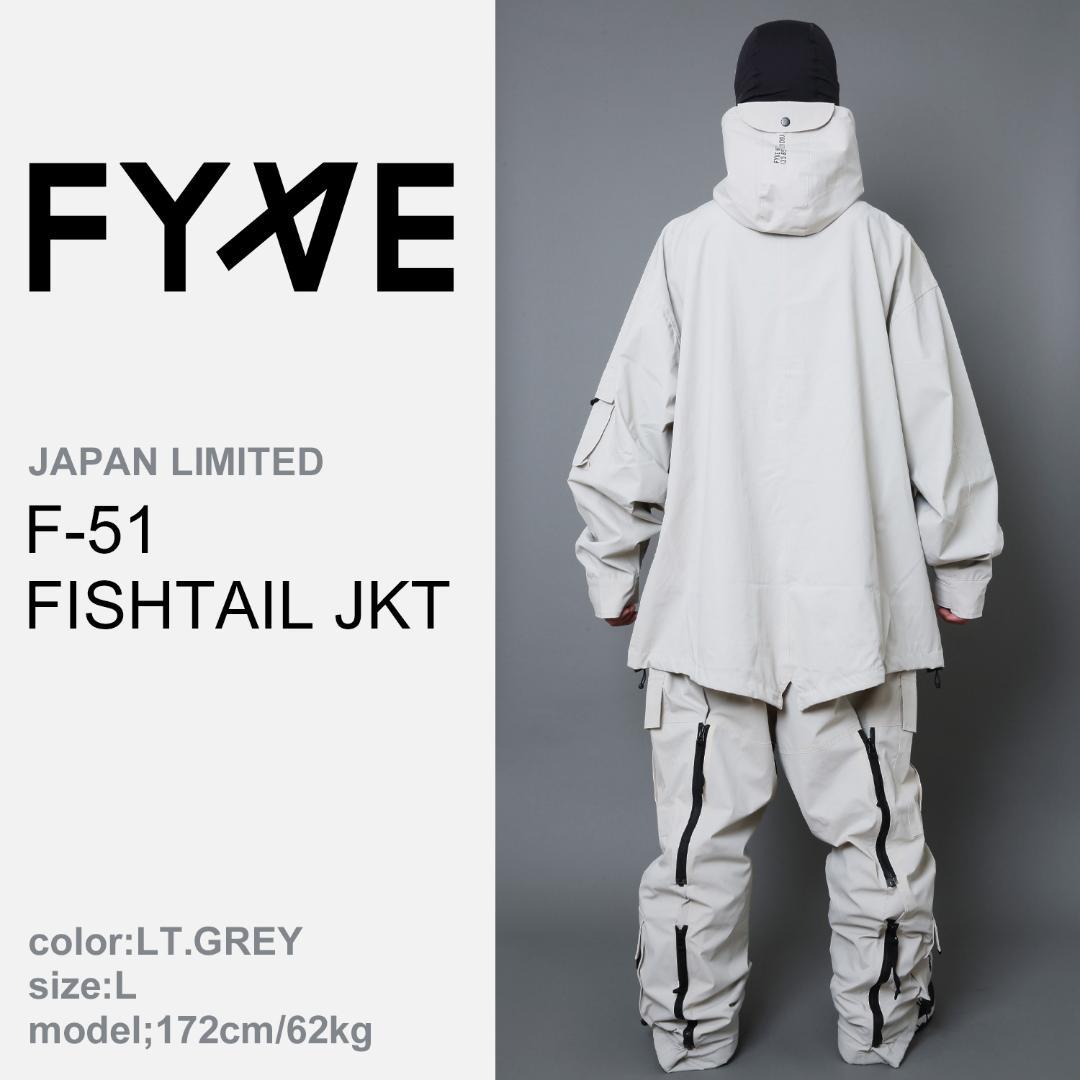 FYVE 日本限定 スノーボードウェア ジャケット グレーMサイズ f205